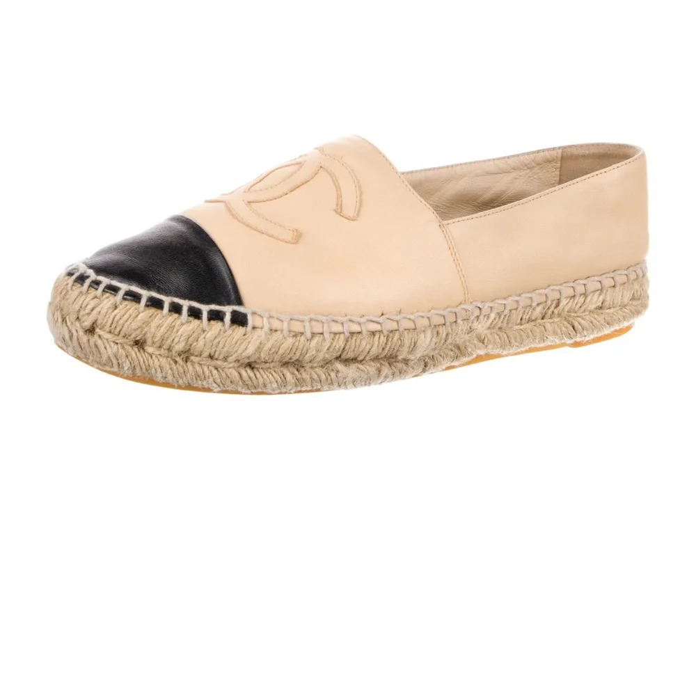 Chanel Leather Espadrilles - Picture 2 of 4